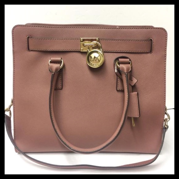 MICHAEL KORS HAMILTON LARGE NORTH SOUTH TOTE NWOT - Picture 3 of 12